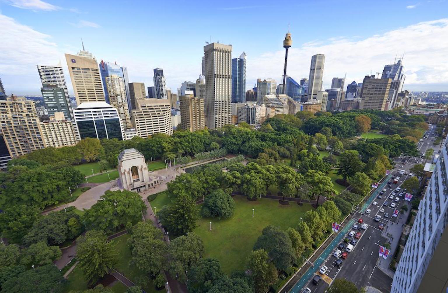 悉尼铂尔曼海德公园酒店 外观 照片 The Domain, Sydney