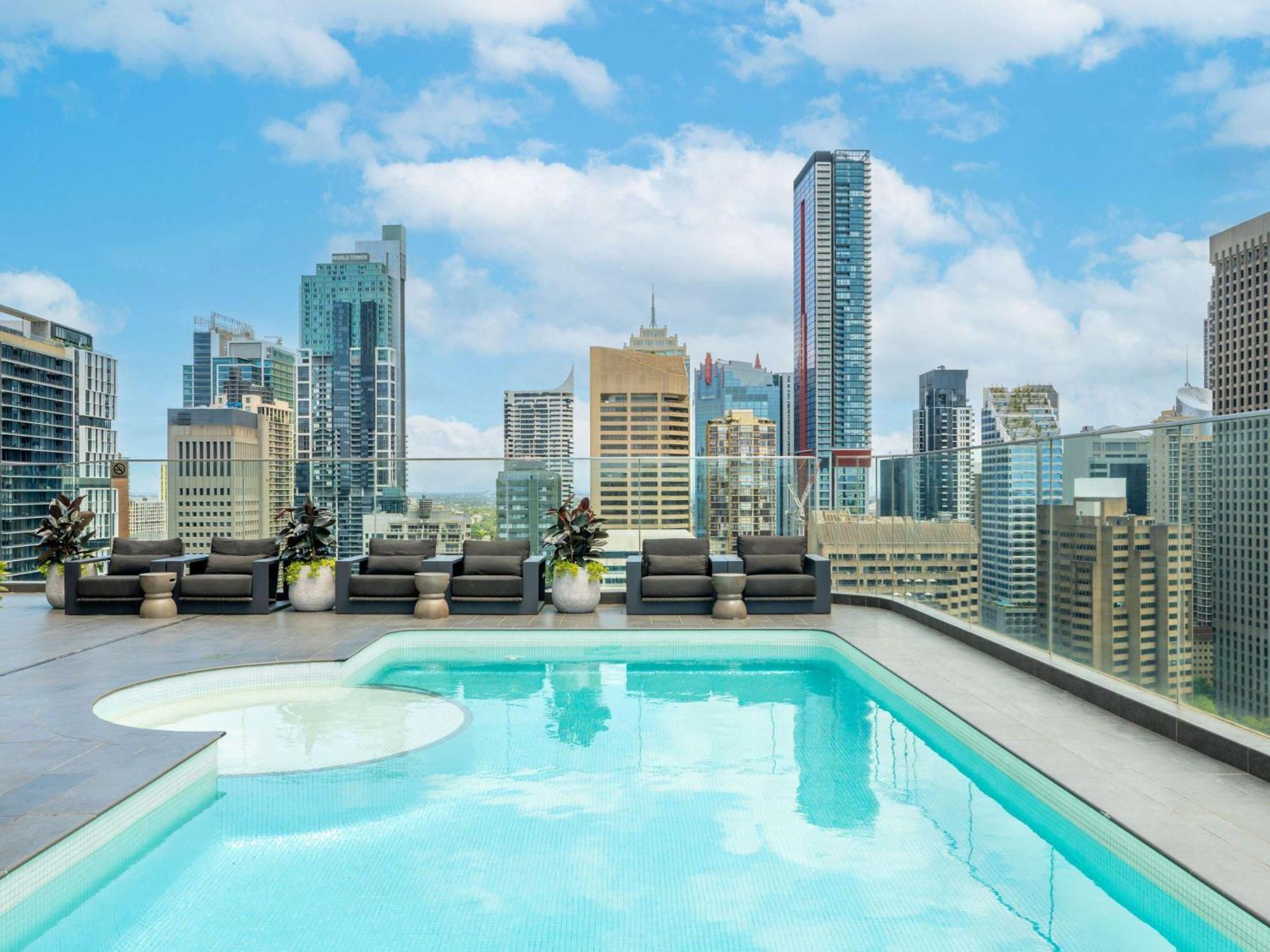 悉尼铂尔曼海德公园酒店 外观 照片 Rooftop pool at Emporio